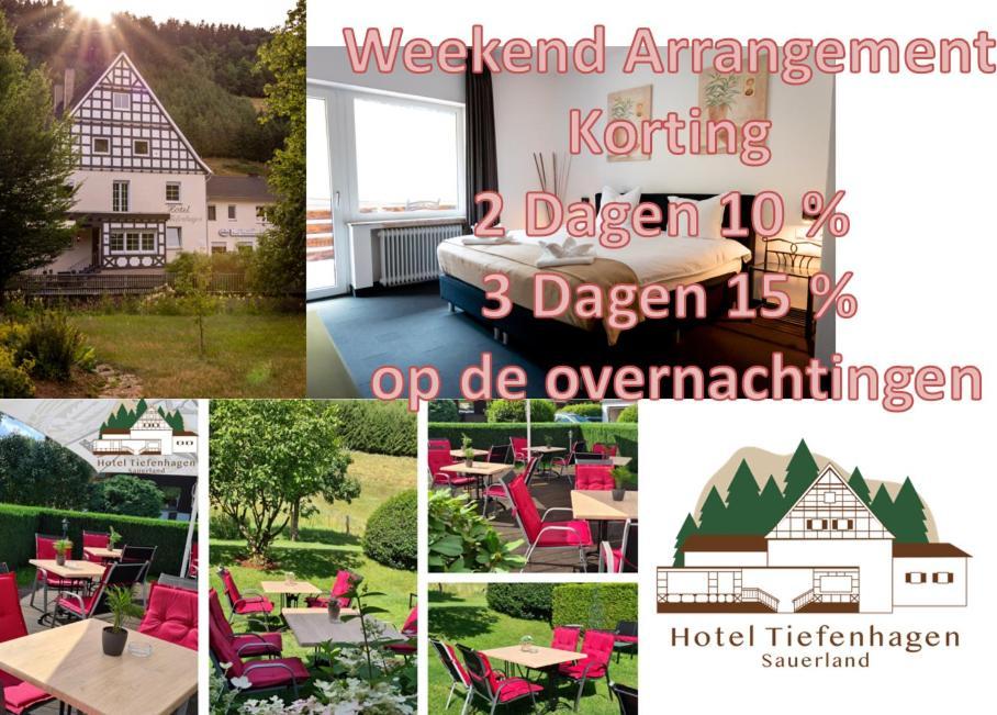 Hotel Tiefenhagen Sauerland Lennestadt Kültér fotó